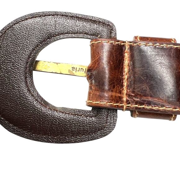 Vintage Furla S Mahogany Brown 2\